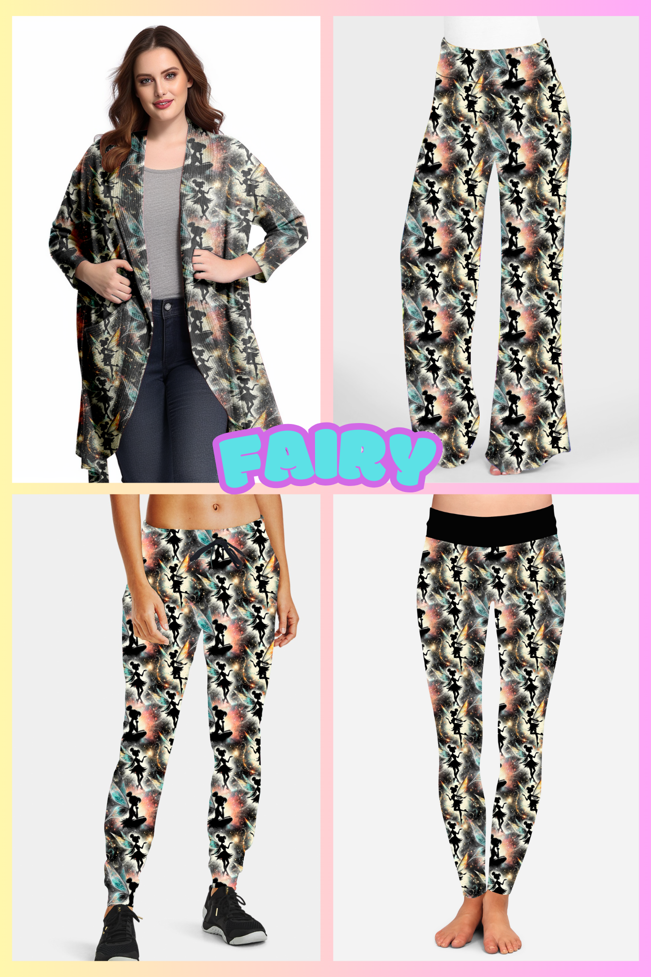 FAIRY - SPARKLE RUN- JOGGER /CAPRI PREORDER CLOSING 8/21