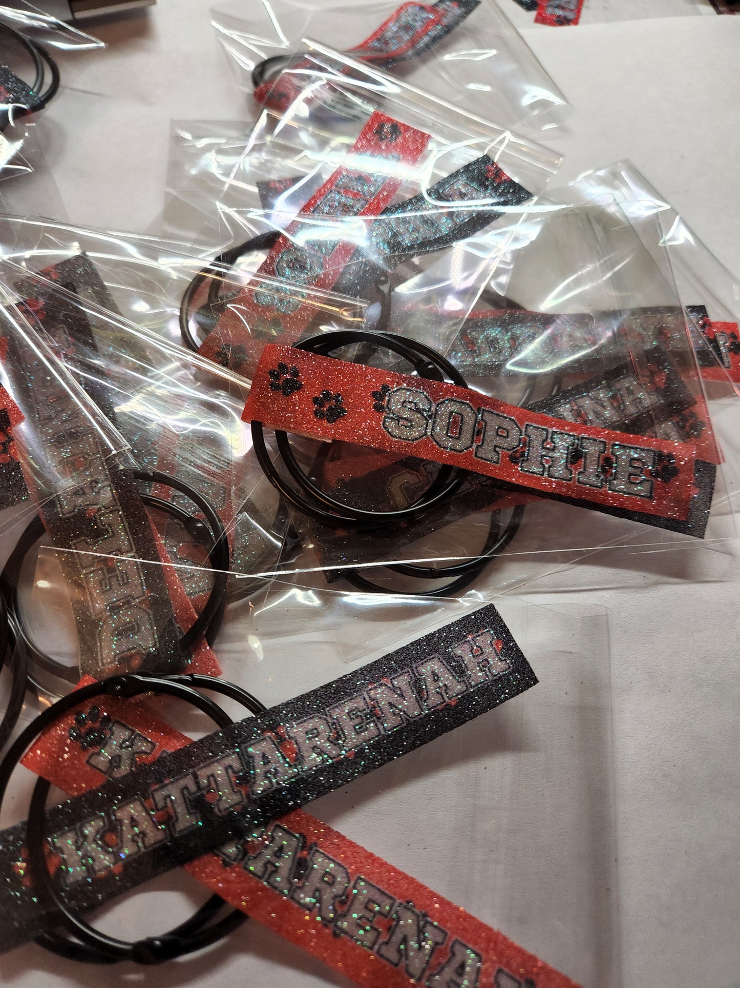Pom pom tags