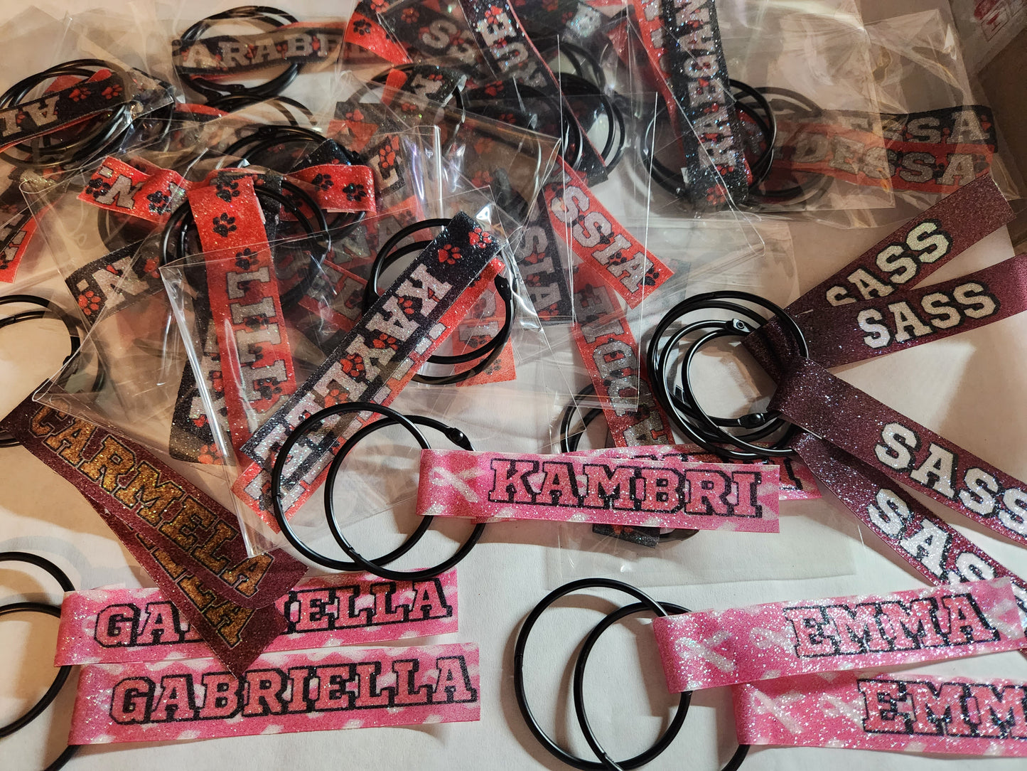 Pom pom tags