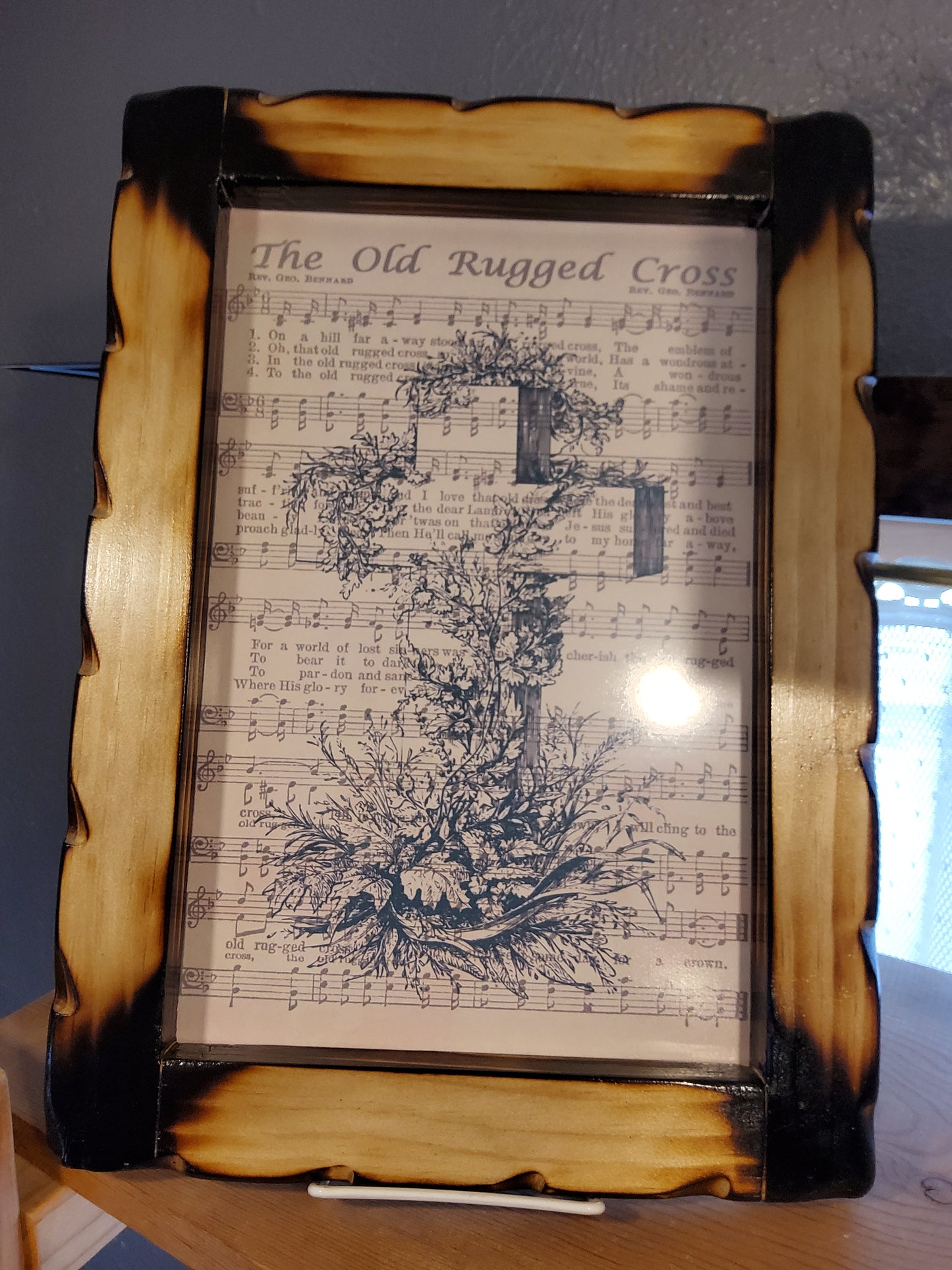 Rugged Cross with Custom Frame