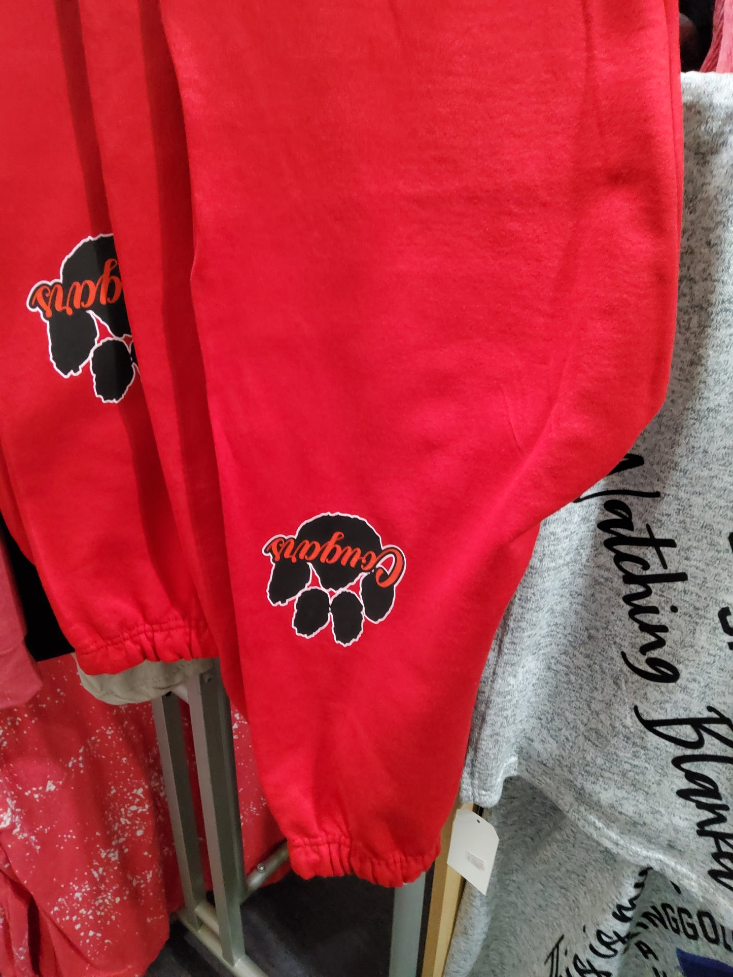 Charleroi Cougar Paw Print Sweatpants