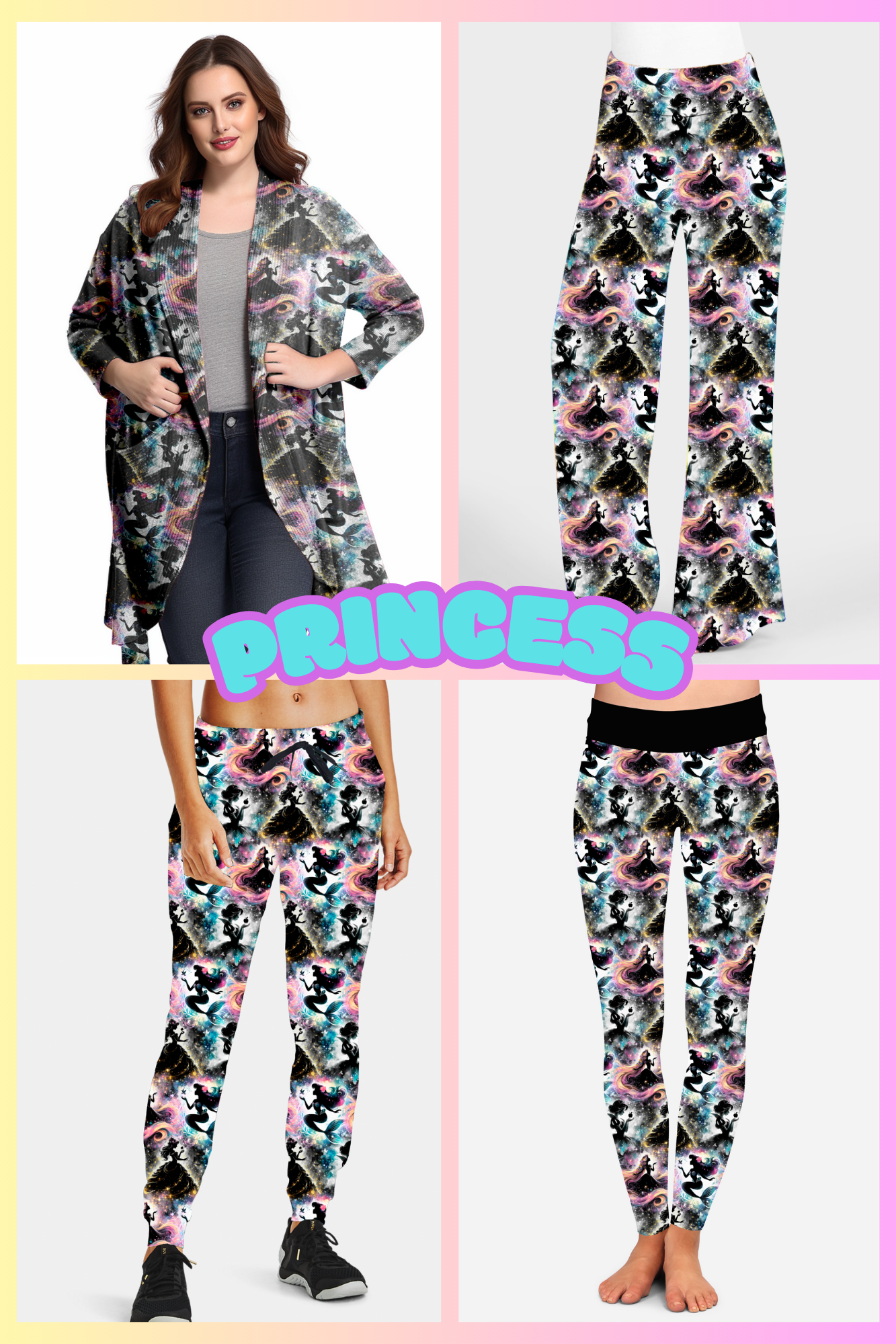 PRINCESS - SPARKLE RUN - LEGGING/CAPRI PREORDER CLOSING 8/21