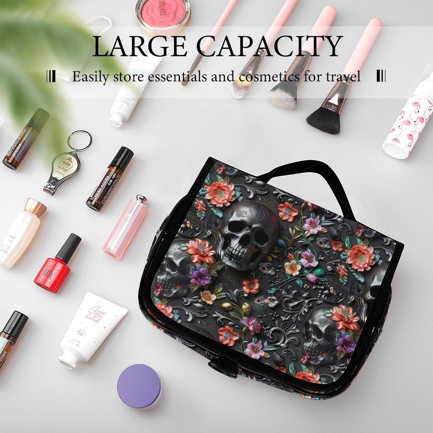 NOC FLORAL - HANGING TOILETRY BAG-PREORDER CLOSING 8/26