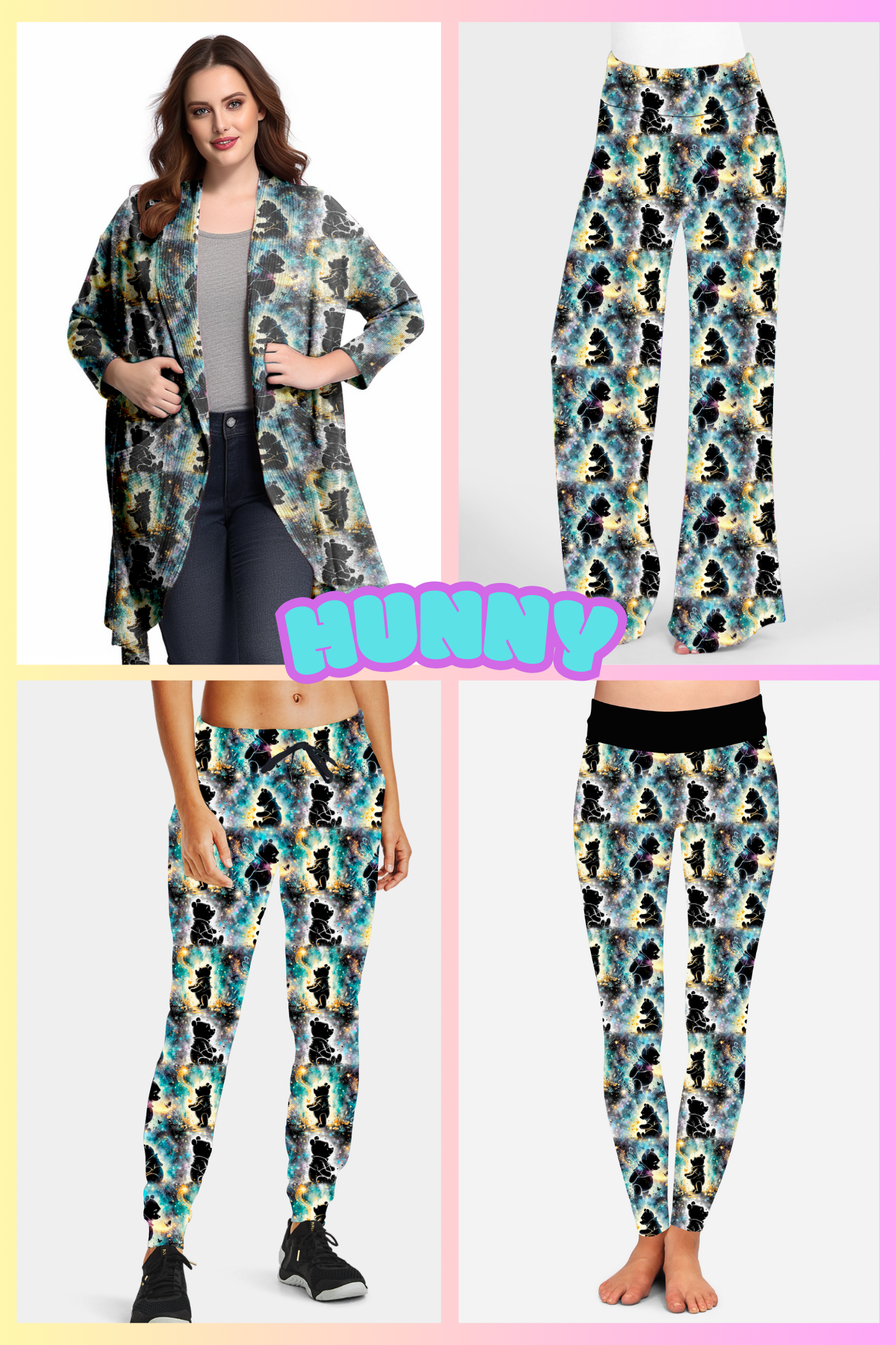 HUNNY - SPARKLE RUN - LEGGING/CAPRI PREORDER CLOSING 8/21