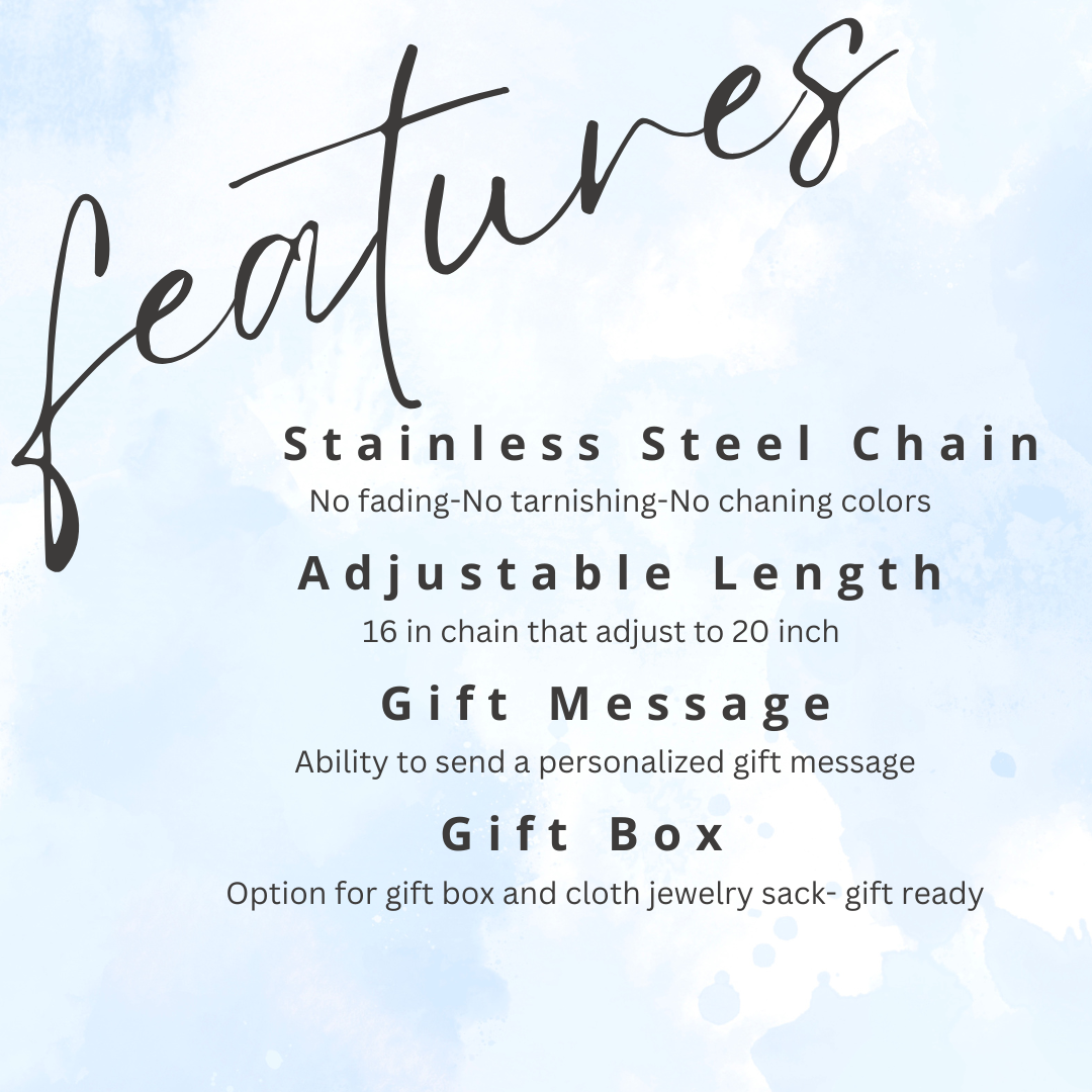 Christmas Gift from Elf to Child with Note : Silver / Necklace & Card Only