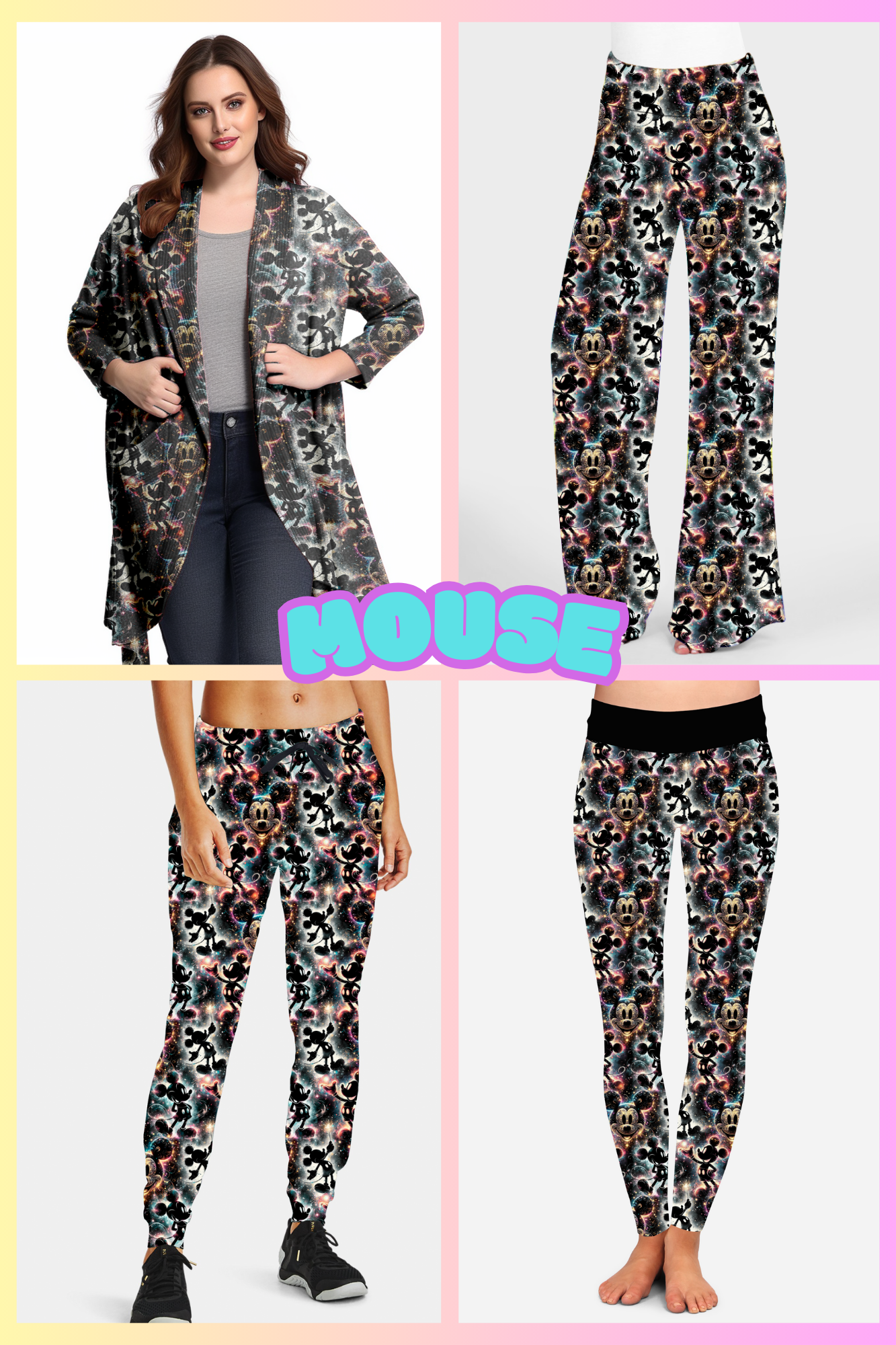 MOUSE- SPARKLE RUN- JOGGER /CAPRI PREORDER CLOSING 8/21