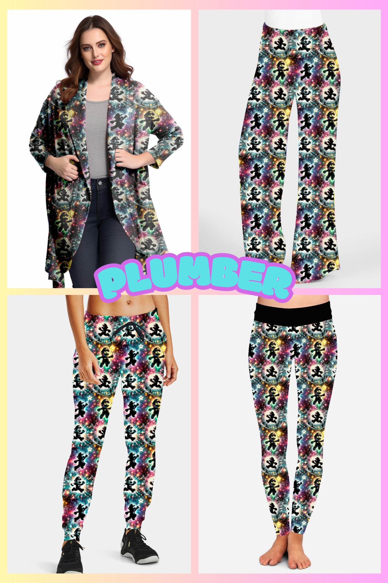 PLUMBER - SPARKLE RUN - LEGGING/CAPRI PREORDER CLOSING 8/21