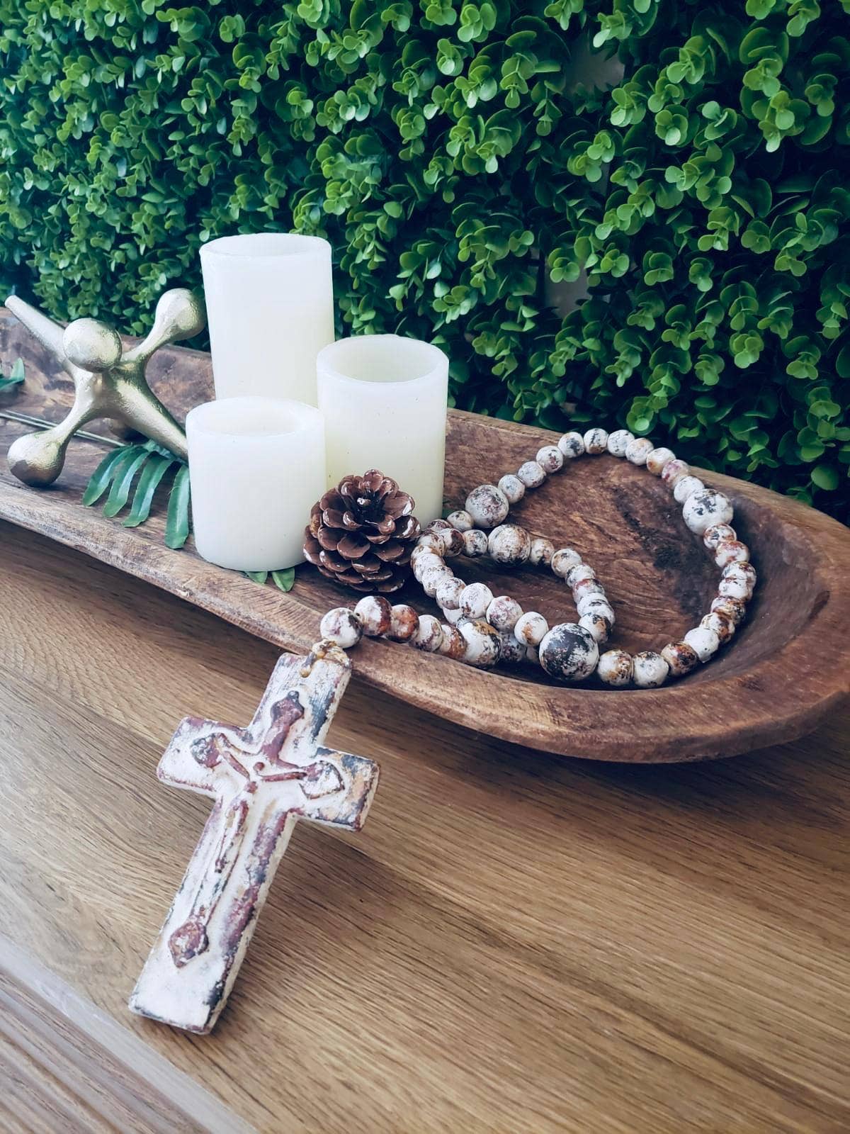 Handmade Clay Rosary