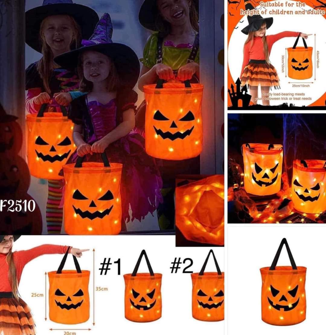Light up baskets