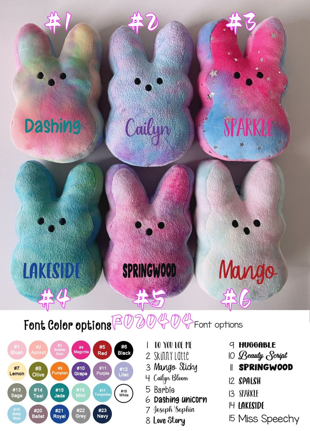 Personalized Peeps