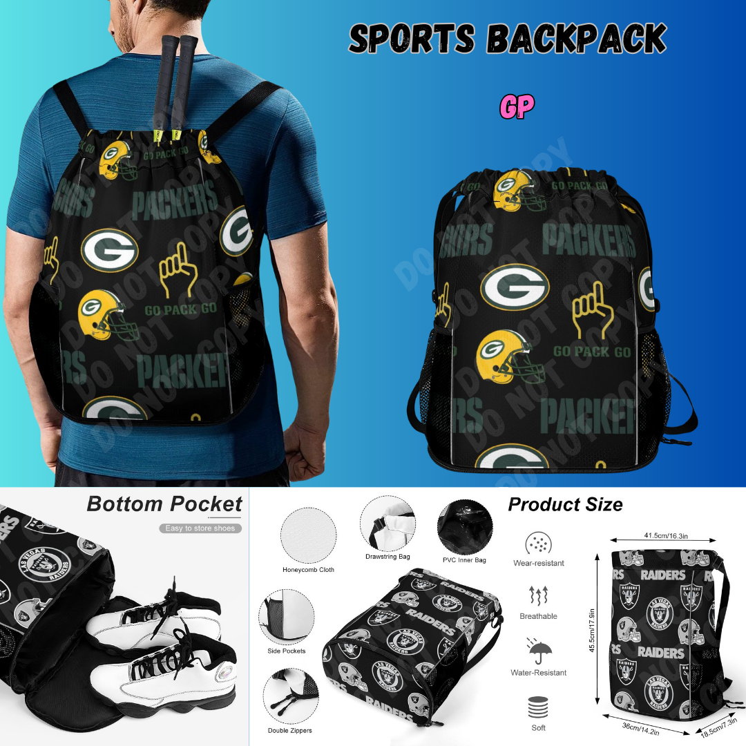 GP-FB SPORTS BACKPACKS PREORDER CLOSING 8/11