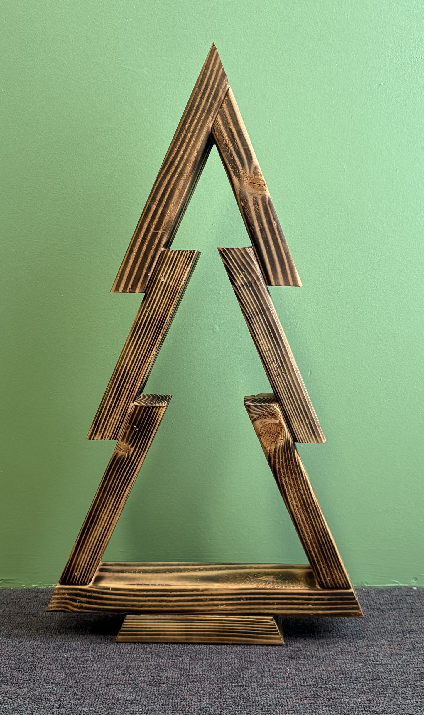 Handmade Wooden Christmas Tree