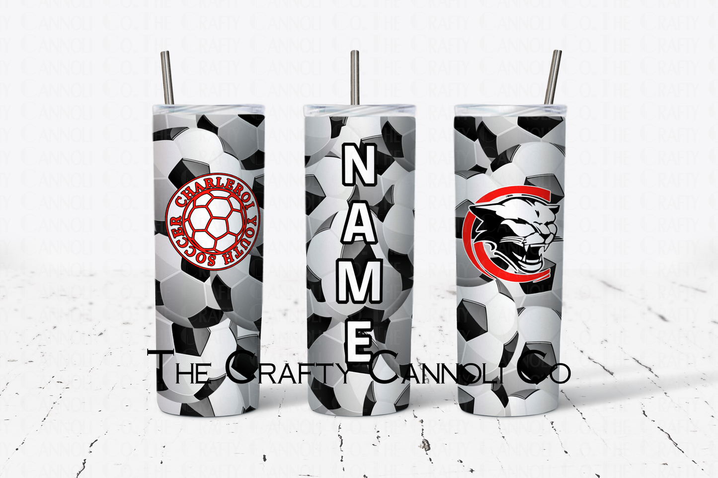 Soccer Tumbler