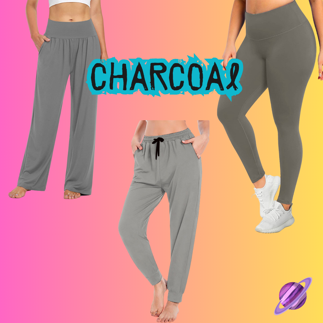 SOLID CHARCOAL - SOLIDS RUN - LEGGING/CAPRI PREORDER CLOSING 8/16