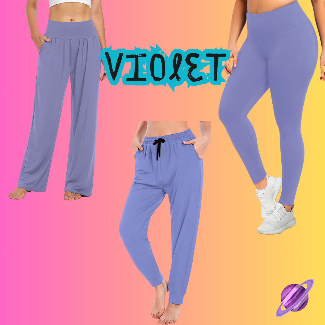 SOLID VIOLET- SOLIDS RUN - LEGGING/CAPRI PREORDER CLOSING 8/16