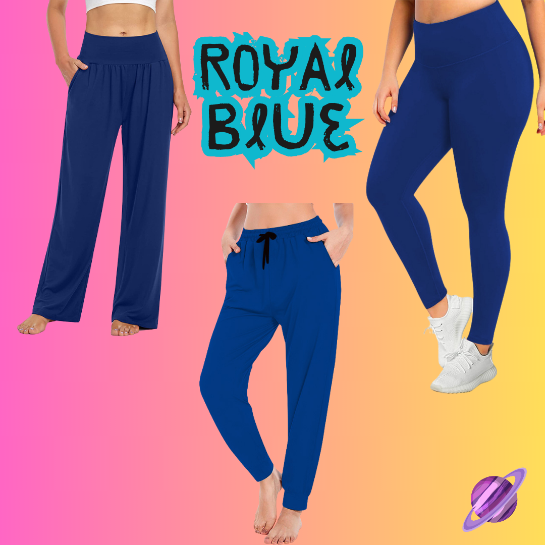 SOLID ROYAL BLUE- SOLID RUN - JOGGER /CAPRI PREORDER CLOSING 8/16