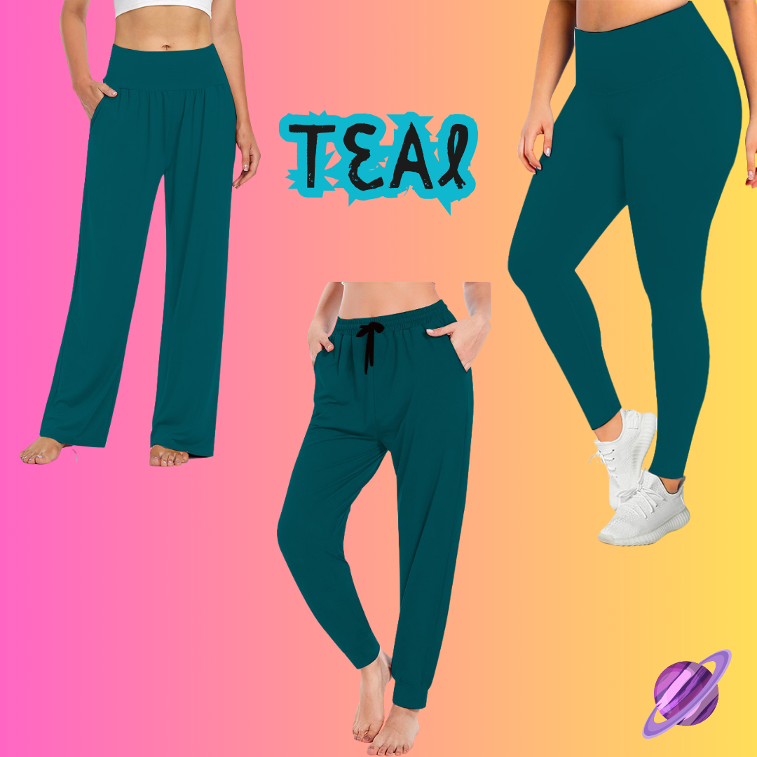 SOLID TEAL- SOLIDS RUN - LEGGING/CAPRI PREORDER CLOSING 8/16