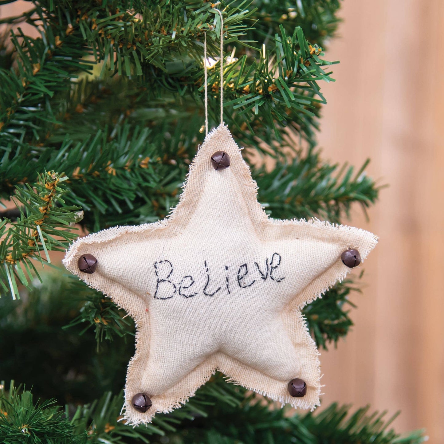 Believe Star Ornament