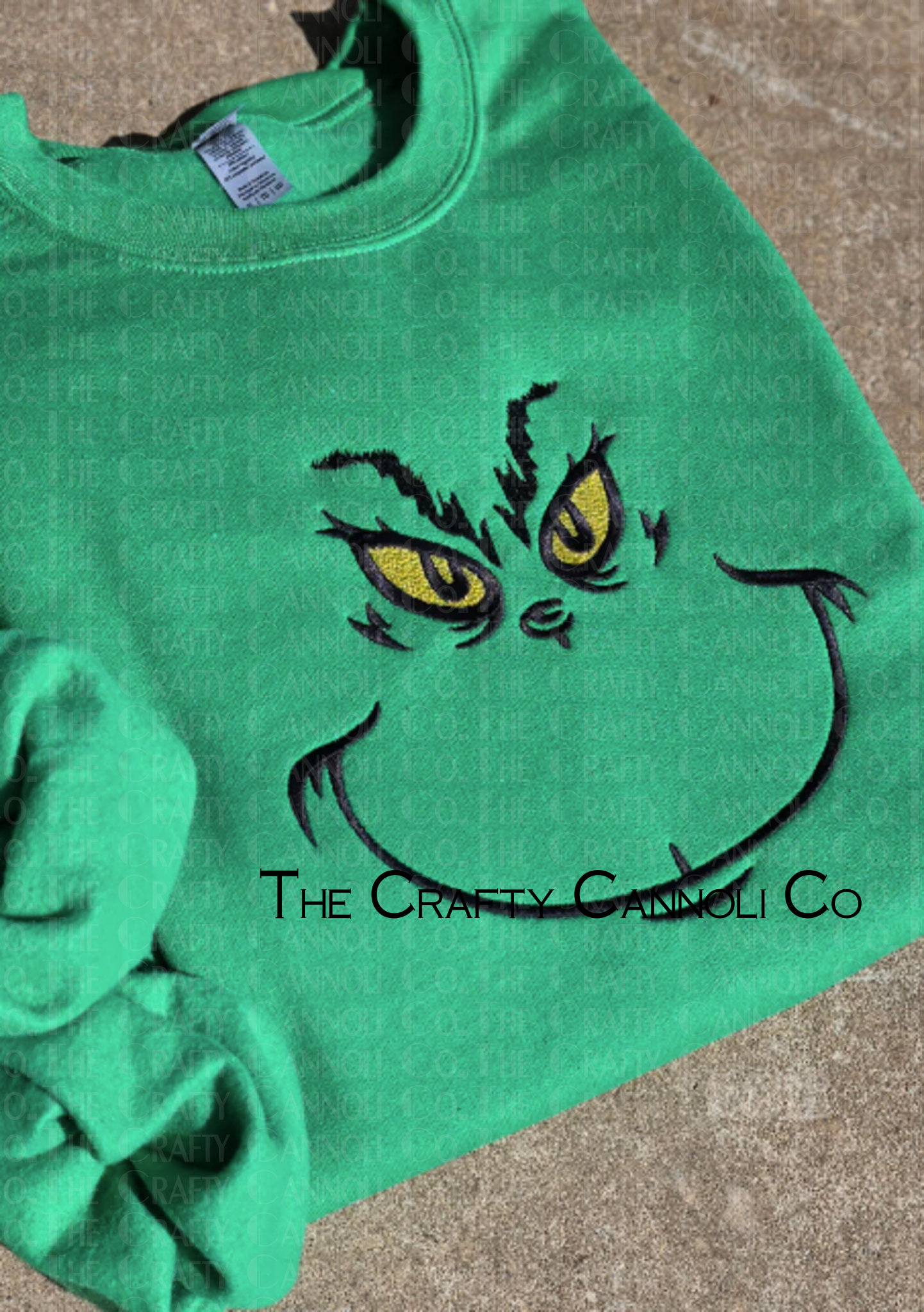 Green Man Embroidered