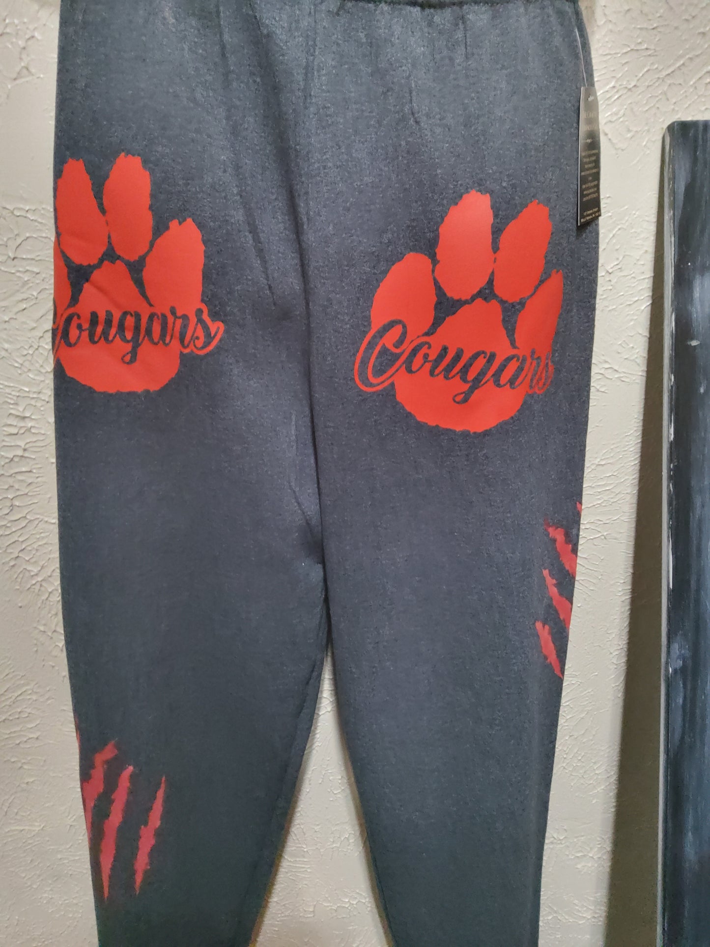 Charleroi Cougar Paw Print / Slashes Sweatpants