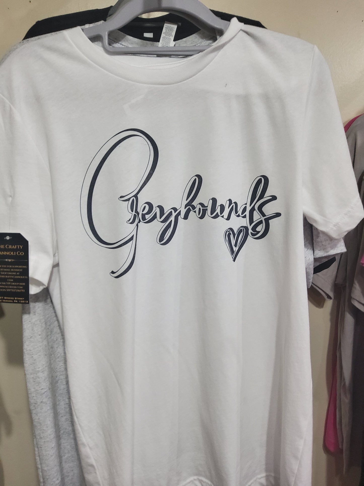 Monessen Greyhounds Cursive Print