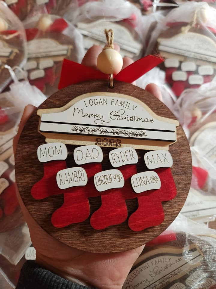 Custom Stockings Ornament