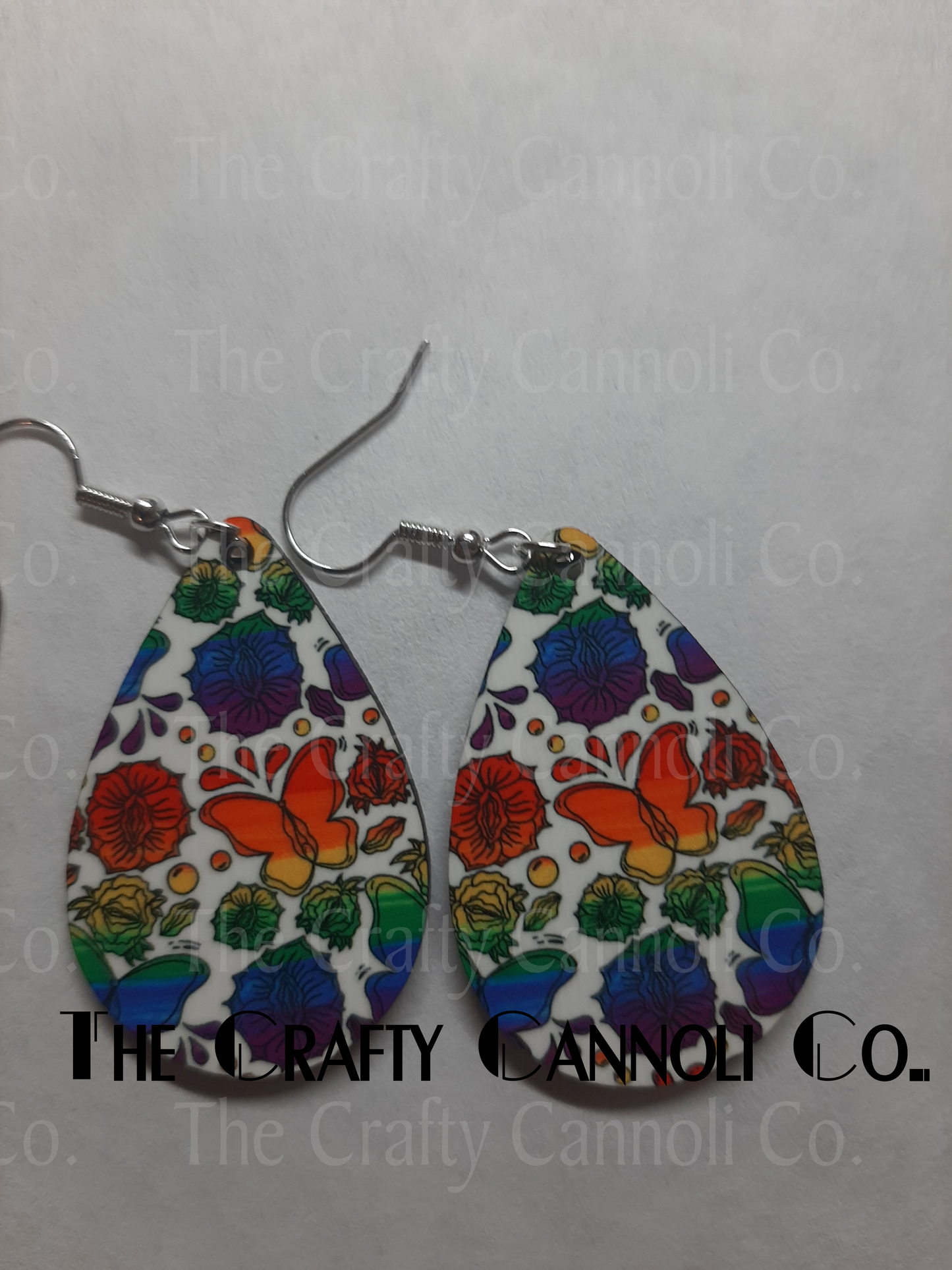 Gag Gift Earrings Butterfly