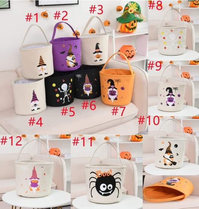 Halloween Buckets Light Style