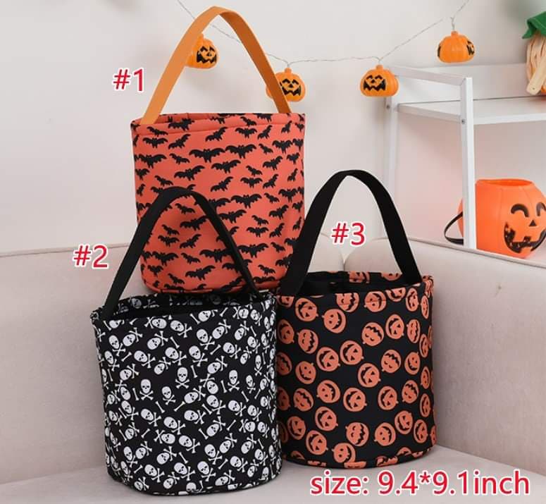 Halloween Buckets Dark Style
