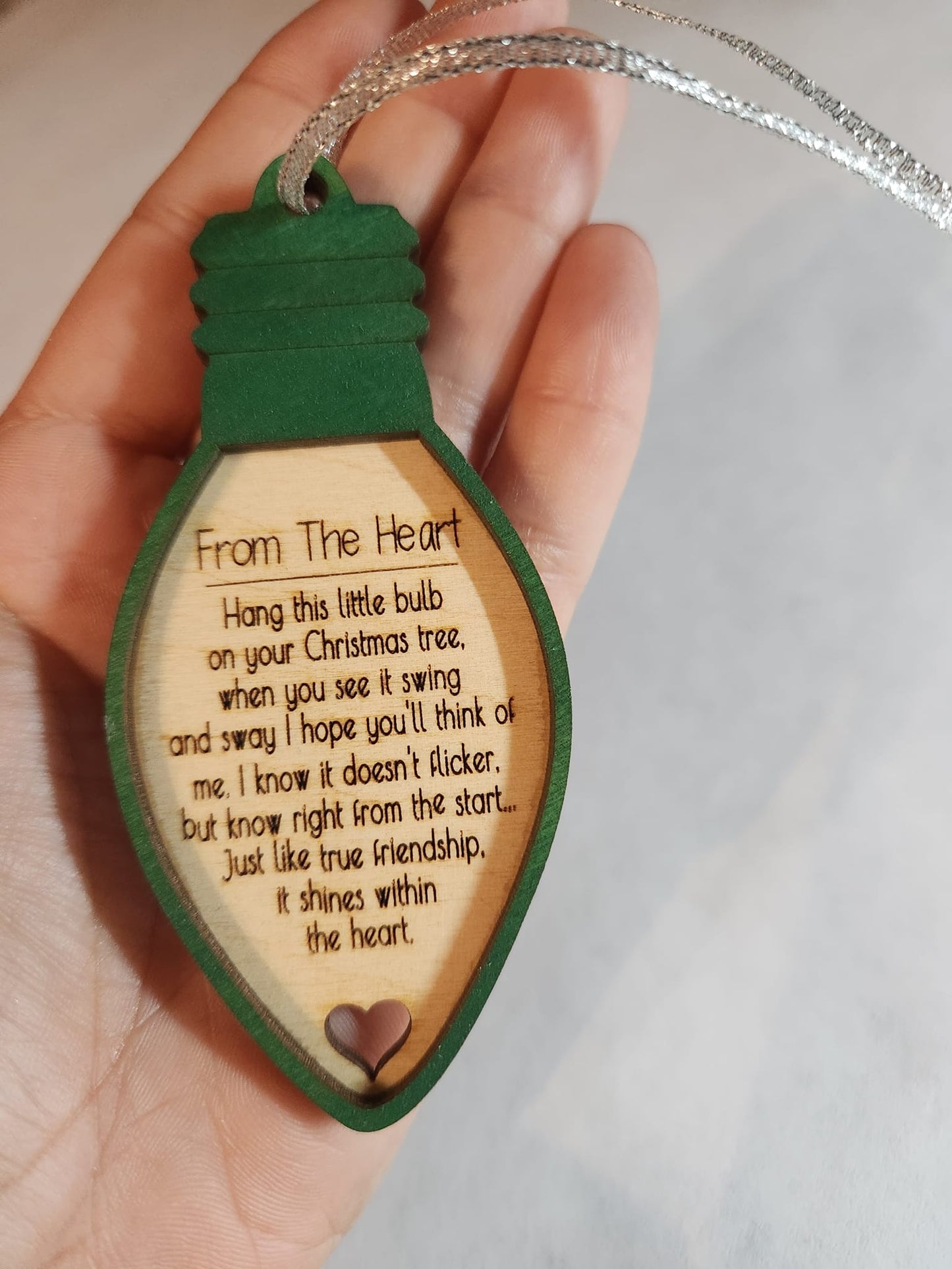 Christmas Friend Bulb