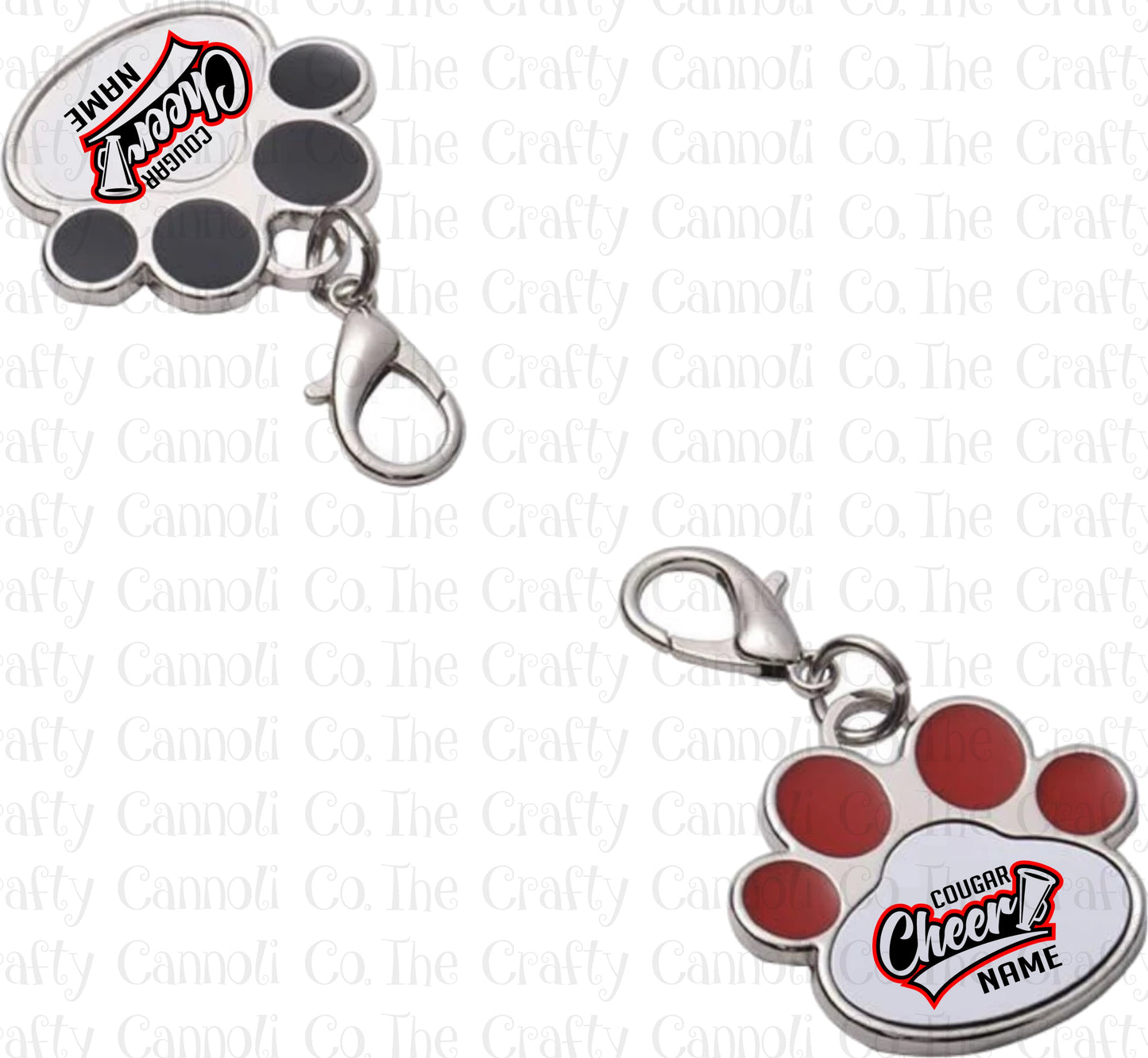 Spirit Wear Customizable Cheer Cheer Keychain