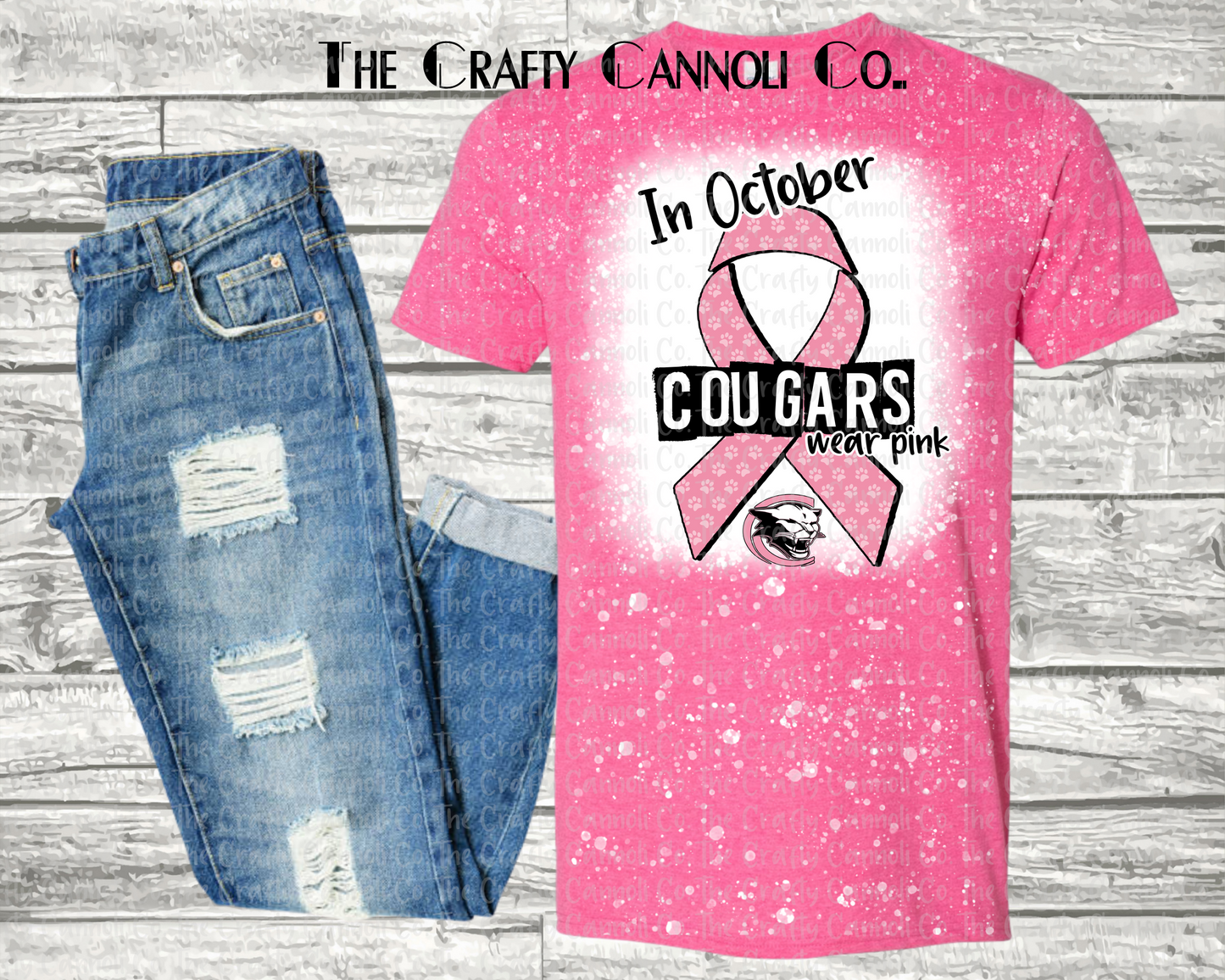 Cougars Wear Pink