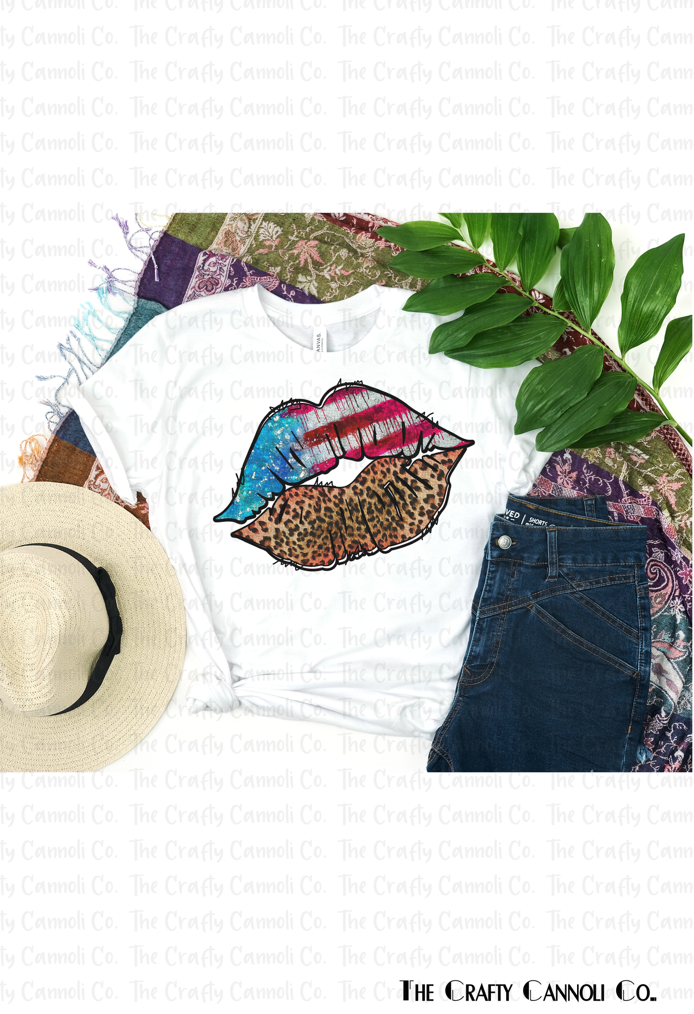 America Lips Leopard