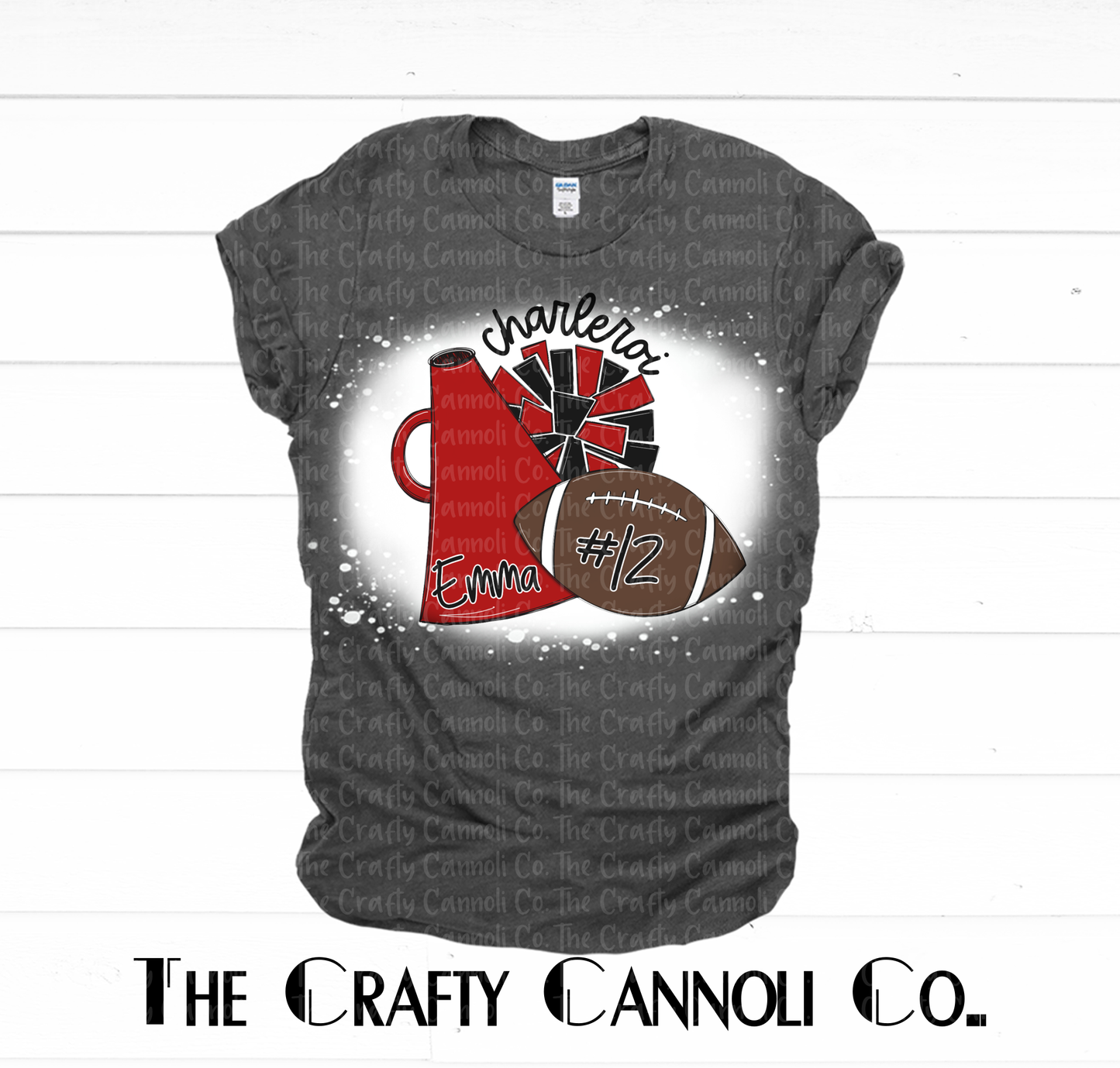 Football and Cheer Airbrush