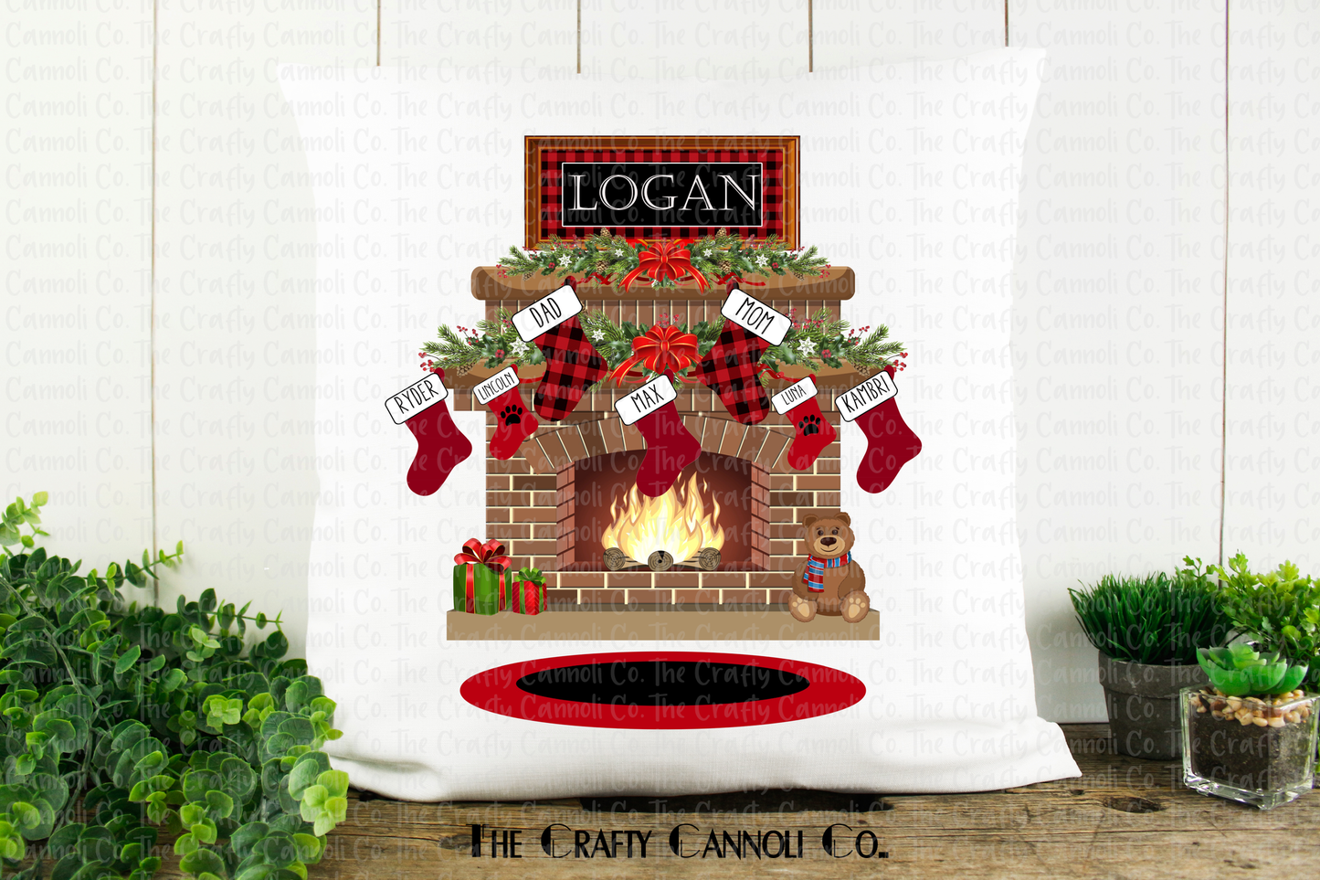 Custom Christmas Pillow