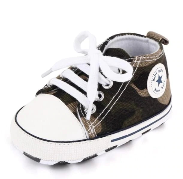 Baby Star Crib Tennis Shoes Sizes 1-3