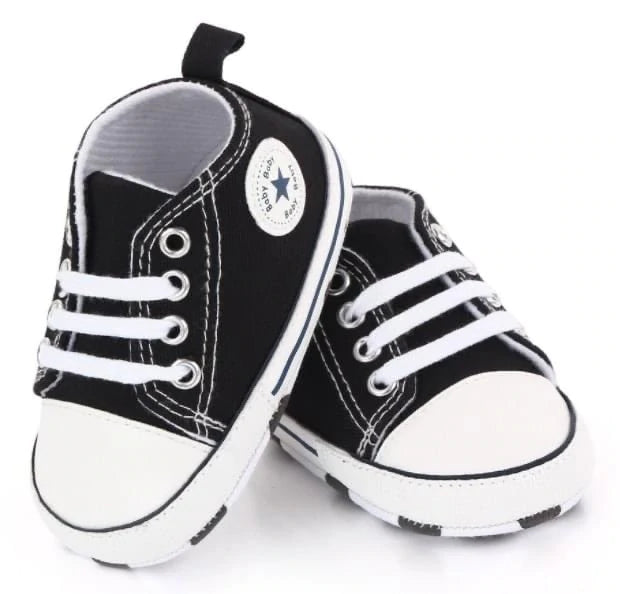Baby Star Crib Tennis Shoes Sizes 1-3