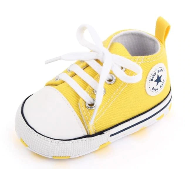 Baby Star Crib Tennis Shoes Sizes 1-3