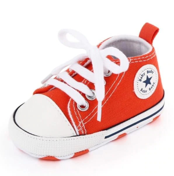 Baby Star Crib Tennis Shoes Sizes 1-3
