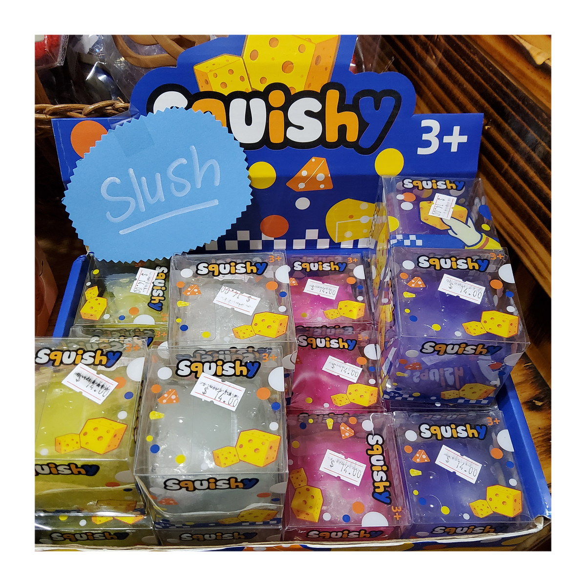 Slush cheese squishy