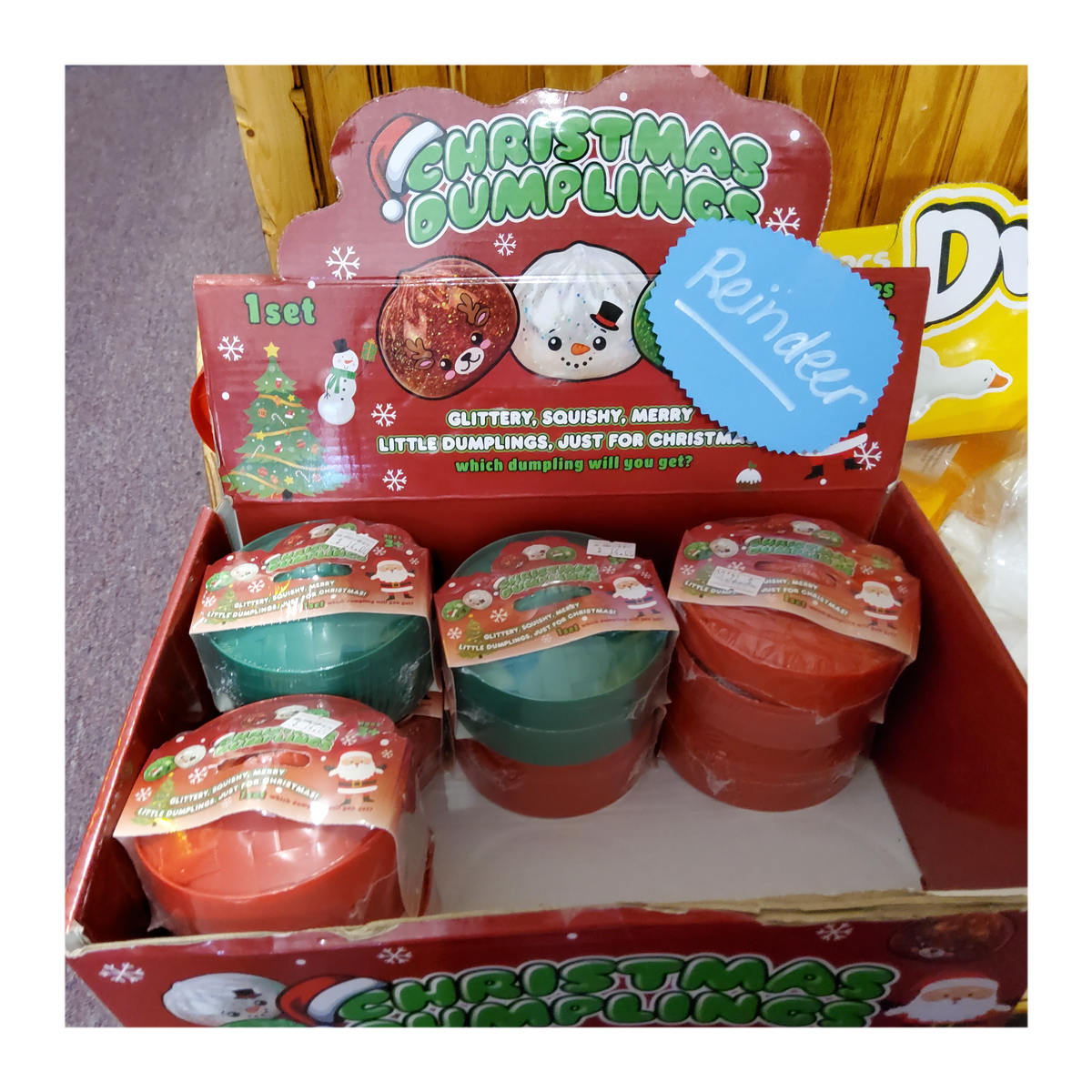 Reindeer mini dumplings