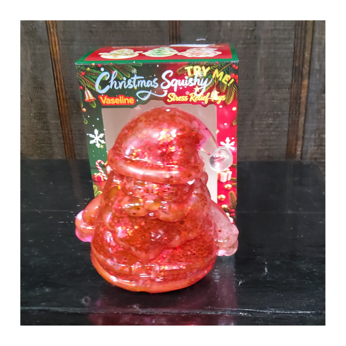 Vaseline Christmas Squishes