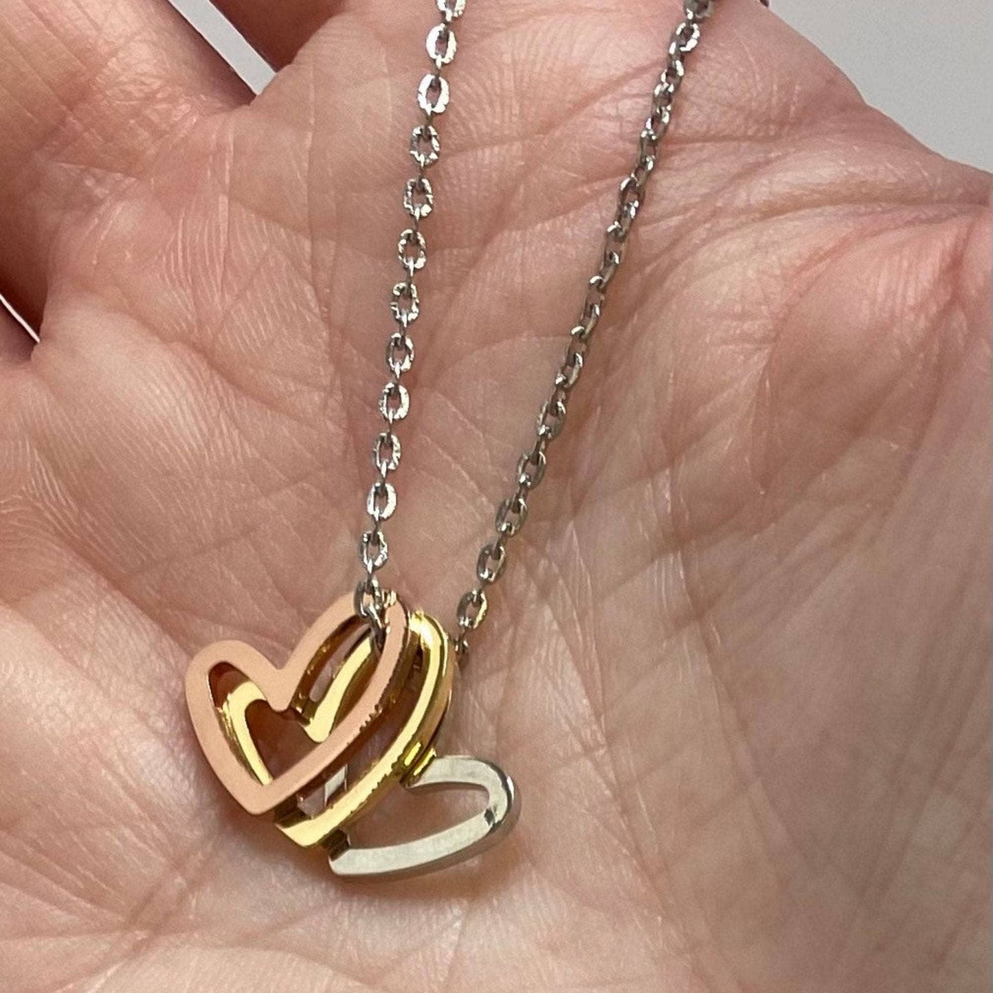 Deuteronomy 31 8 necklace: Silver/Necklace & Card Only