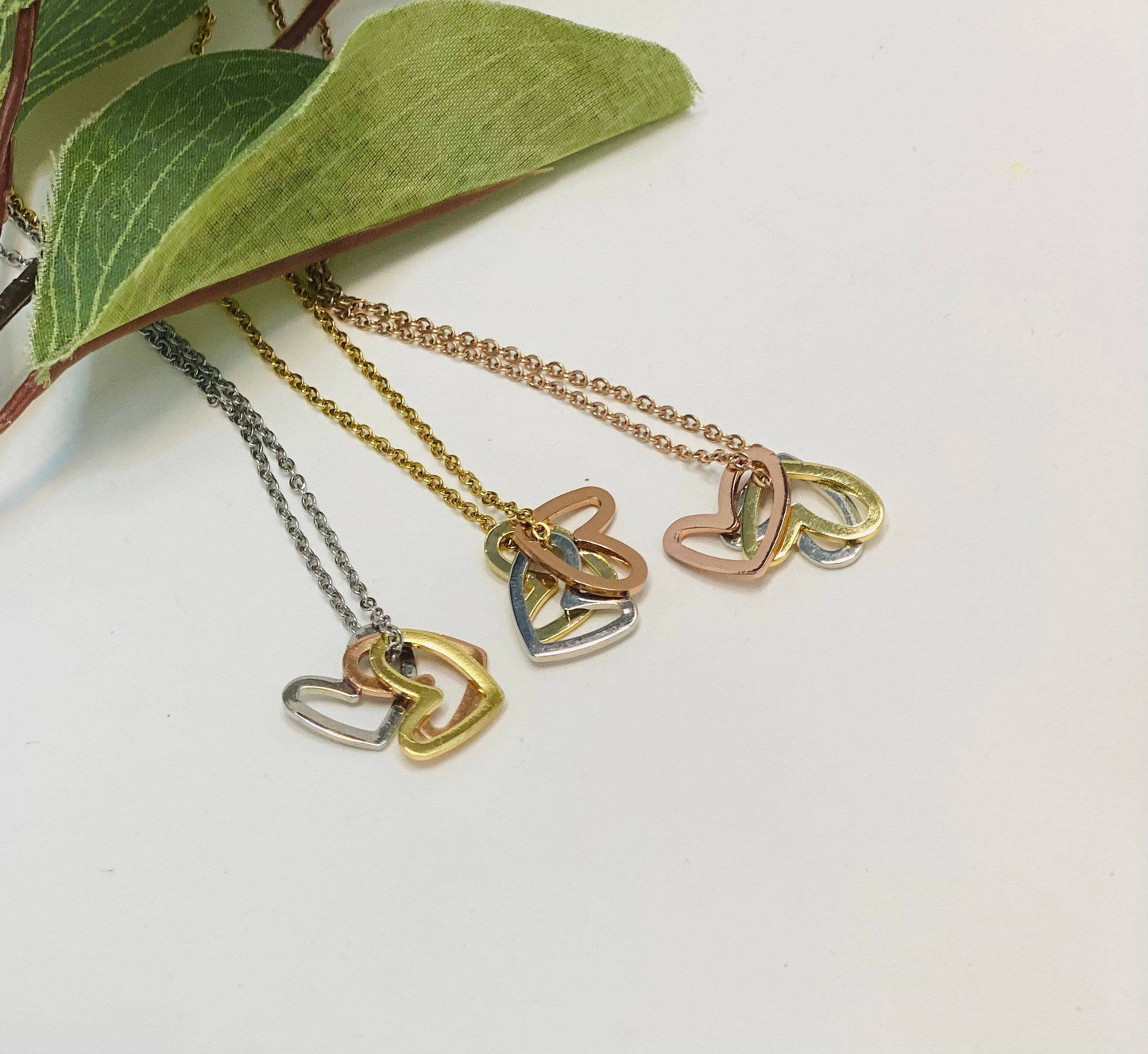 Encouragement Gift, Keepsake Heart Necklace: Silver / Necklace & Card Only