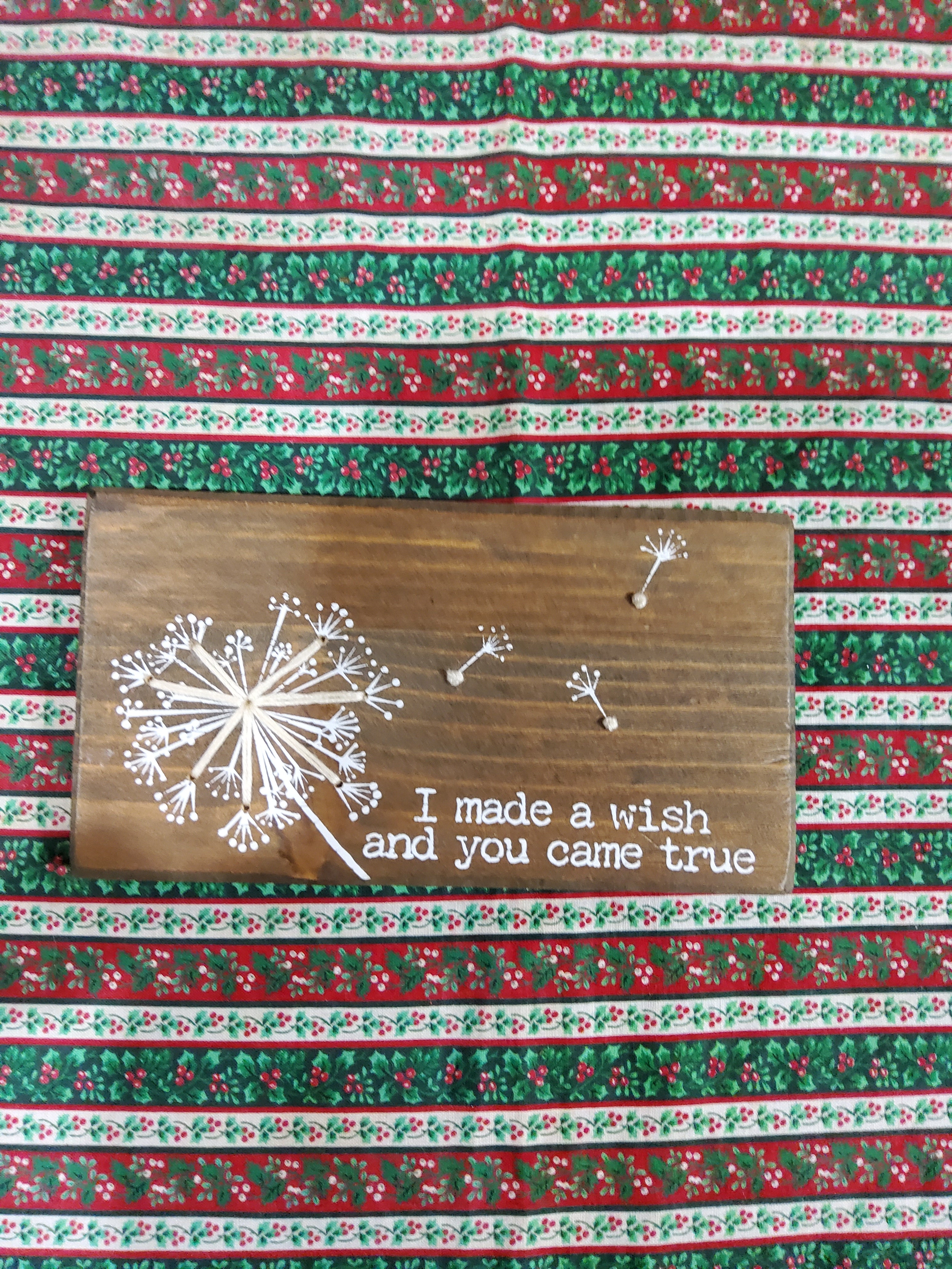 Made a Wish String Sign – thecraftycannolico