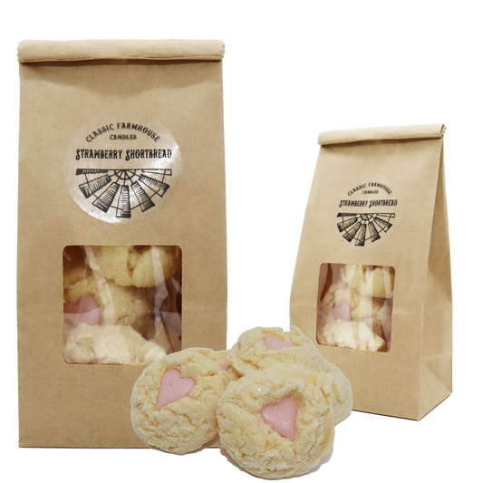 Strawberry Shortbread 3 oz Bag Wax Melts