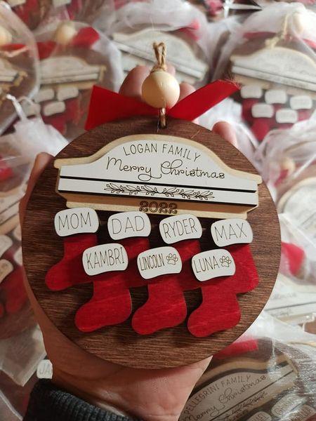 2023 Christmas Stocking Ornament
