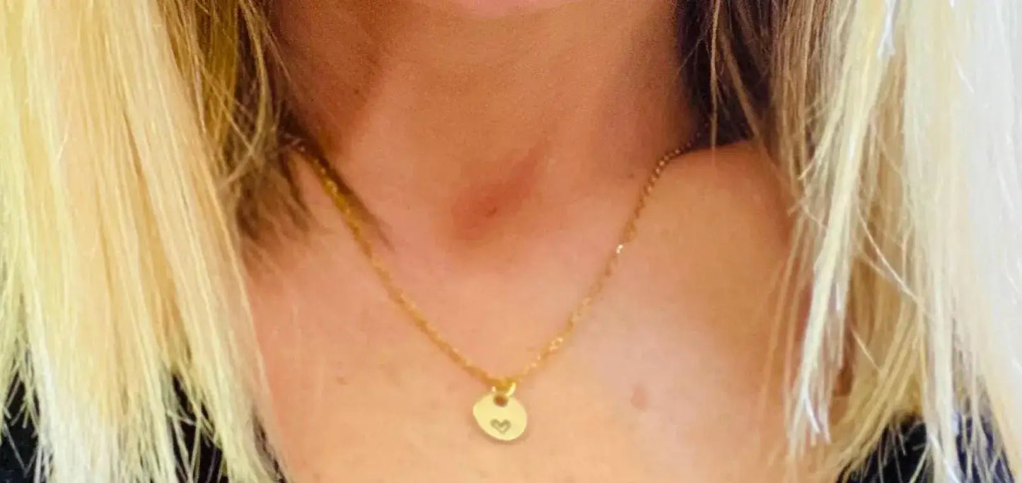 Christmas Gift from Elf to Child with Note : Silver / Necklace & Card Only