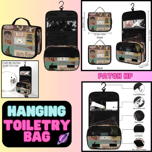 PATCH HP - HANGING TOILETRY BAG-PREORDER CLOSING 8/26