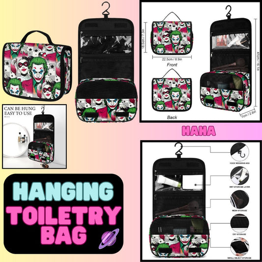HAHA - HANGING TOILETRY BAG-PREORDER CLOSING 8/26